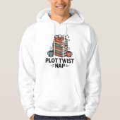 Plot Twist Nap | Cozy Reading Humor   パーカ (正面)