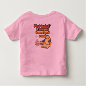 Plot Twist Penguin Cute Bookish トドラーTシャツ (裏面)