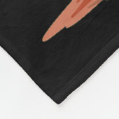 Plot Twist Turkey Riding Dinosaur T-rex Funny Than フリースブランケット (角)