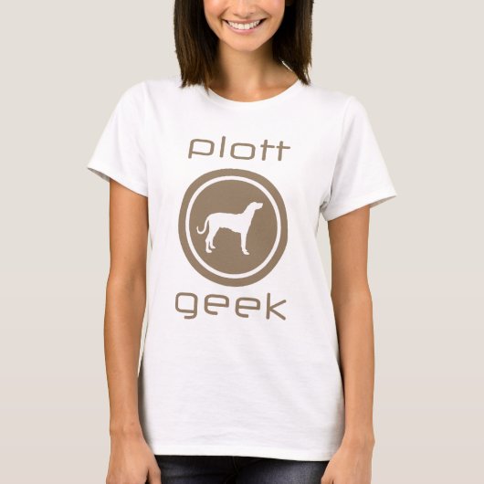 Plott猟犬 Tシャツ (正面)