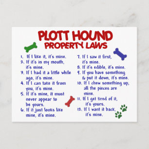 PLOTT HOUNDのプロパティ法2 ポストカード