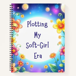 Plotting My Soft Girl Era -フローラ ノートブック