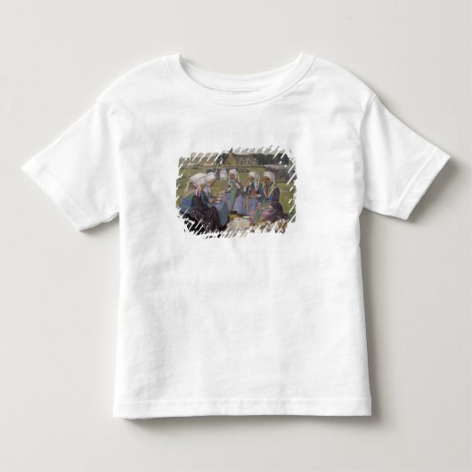 Plougastelの女性 トドラーTシャツ (正面)