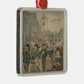 Plougastelブリッタニーの婚礼の日 メタルオーナメント (右)