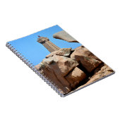 Ploumanac'hの灯台フランスのはがきセラム ノートブック (右側)