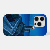 Plouzane，フランス，灯台 iPhoneケース (裏面横)