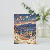 Plovdiv Ancient Theatre Bulgaria ポストカード (スタンド正面)