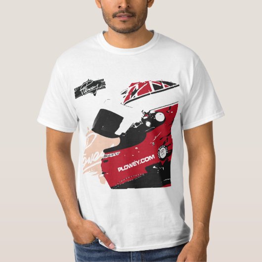 Plowey-のシンプルのTシャツ Tシャツ (正面)