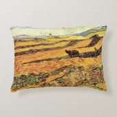Plowman and Millとのフィールドby Vincent van ゴッホ アクセントクッション (正面)