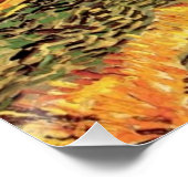 Plowman and Millとのフィールドby Vincent van ゴッホ ポスター (コーナー)