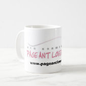 PLP8、カスタマイズwww.pageantlovers.com - コーヒーマグカップ (正面左)