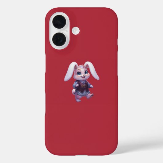 PLP LEPURO - かわいい戦士うさぎ王グラフィックストリート Case-Mate iPhoneケース (裏面)