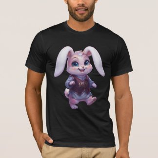 PLP LEPURO - かわいい戦士うさぎ王グラフィックストリート Tシャツ