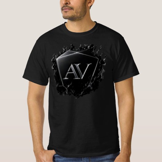 PLP NOVA V - 斬新なラグジュアリーアーバングラフィック Tシャツ (正面)