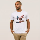 PLP NOVA V - 斬新なラグジュアリーアーバングラフィック Tシャツ (正面フル)