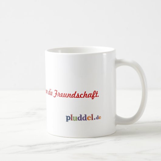 pluddel-tasse-büro-freundschaft コーヒーマグカップ (右)