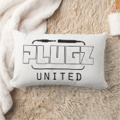 Plugz クッションカバー ランバークッション (ブランケット)