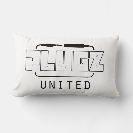 Plugz クッションカバー ランバークッション (正面)
