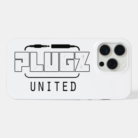 Plugz iPhone Case iPhoneケース (裏面横)