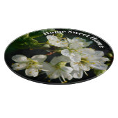 Plum Blossom Home Sweet Home Glass Cutting Board カッティングボード (角)