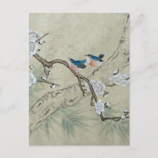 Plum Blossom in Spring ポストカード (正面)