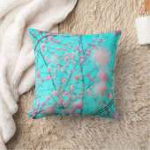 Plum Blossoms (Suzhou, China) Throw Pillow クッション (ブランケット)