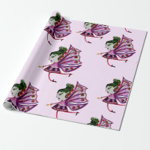plum fairy Wrapping Paper