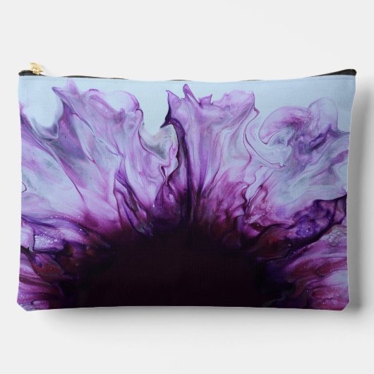 Plum Gorgeous Print Cut Sew Bag アクセサリーポーチ (正面)