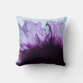 Plum Gorgeous Throw Pillow クッション