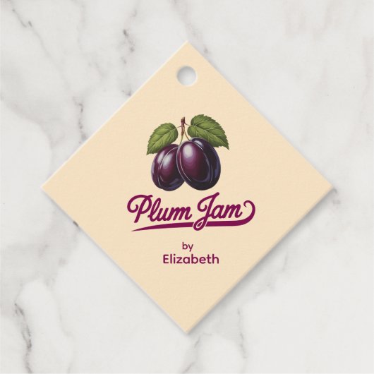 Plum Jam フェイバータグ (正面)