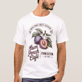 Plum Porch Café Tシャツ (正面)