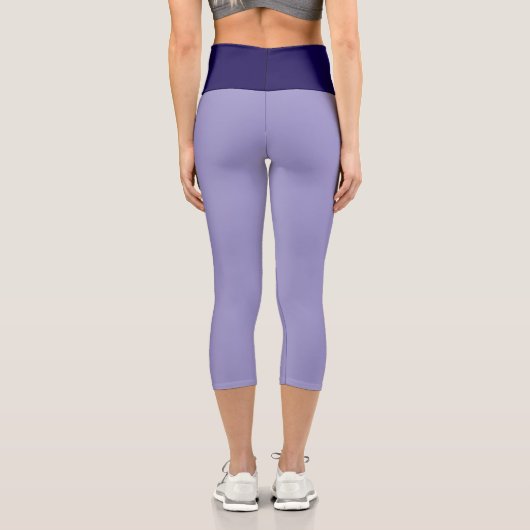 "PLUM PURRFRCT" Custom High-Waisted Capri Pants カプリレギンス (裏面)