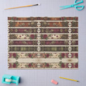 Plum Roses Mechanical Steampunk  薄葉紙 (クラフト)