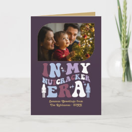 Plum Royale Fun Retro Christmas Photos シーズンカード