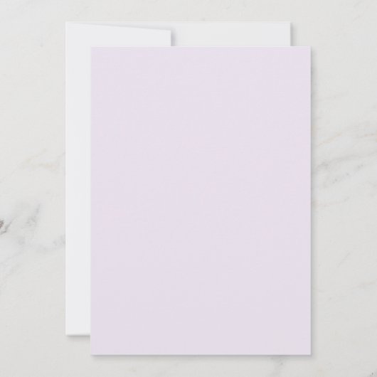 Plum Sublime Spring Wedding 招待状 (裏面)