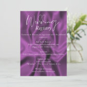 Plum Wedding Registry 招待状 (スタンド正面)