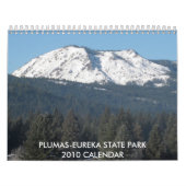 PLUMAS EUREKAの州立公園2010のカレンダー カレンダー (カバー)