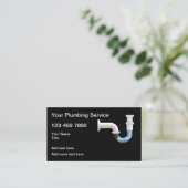 Plumb最高の Service Business Card 名刺 (スタンド正面)