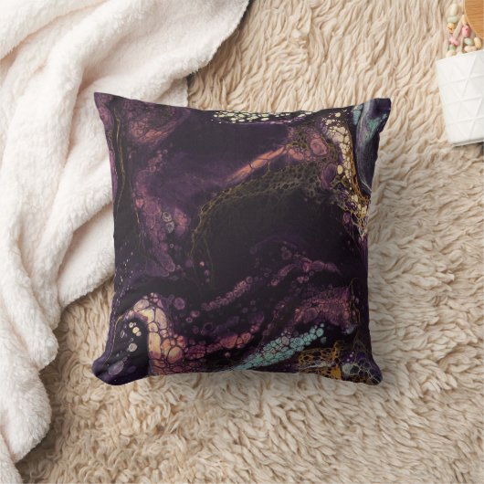 Plumb the Depths Throw Pillow クッション (ブランケット)
