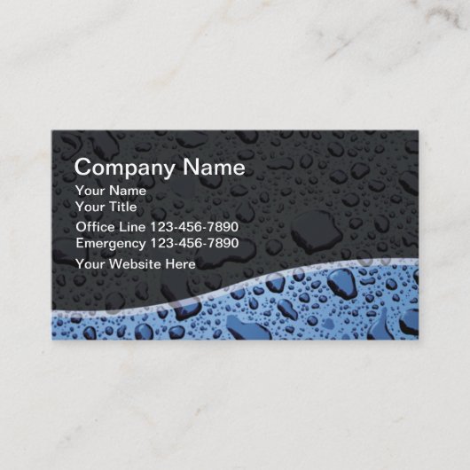 Plumber名刺 名刺 (正面)