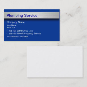 Plumber名刺 名刺