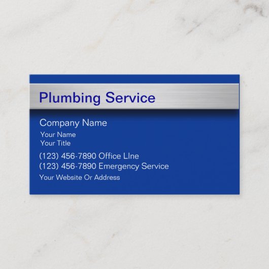 Plumber名刺 名刺 (正面)