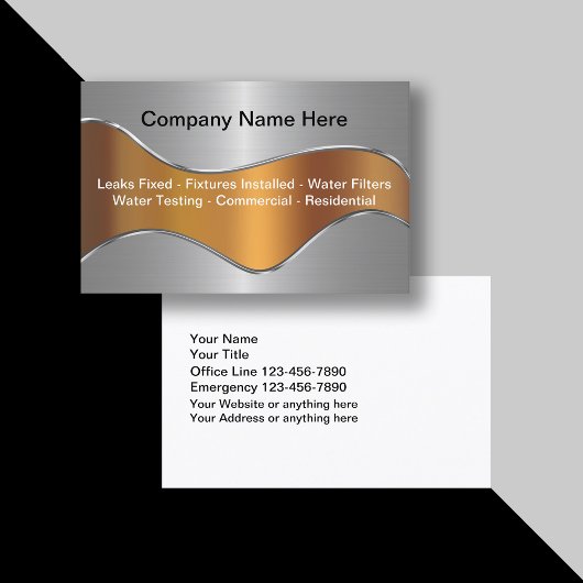 Plumber名刺 名刺