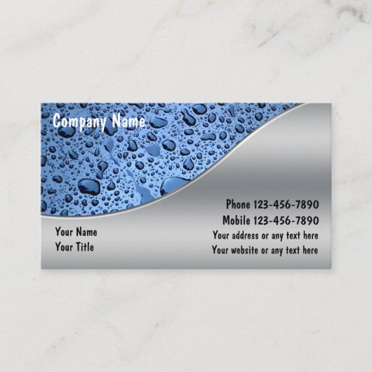 Plumber名刺 名刺 (正面)