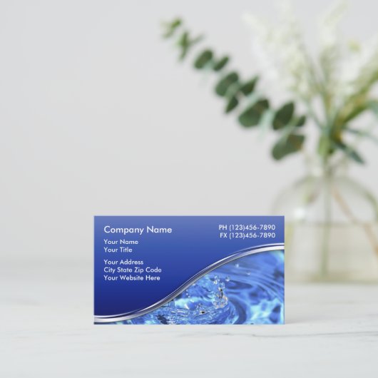 Plumber名刺 名刺 (スタンド正面)