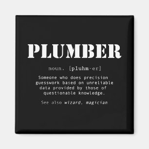 Plumber辞おもしろい書定義 マグネット