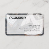 PLUMBER Business card editable 名刺 (正面)