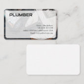PLUMBER Business card editable 名刺 (正面/裏面)