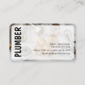 PLUMBER Business card editable 名刺 (正面)