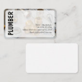 PLUMBER Business card editable 名刺 (正面/裏面)